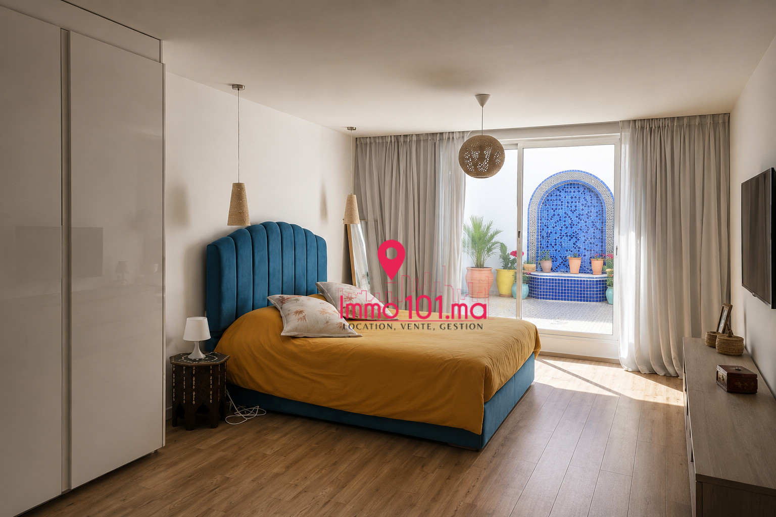 Location villa meublée avec vue sur mer à Harhoura ZLLVM2470